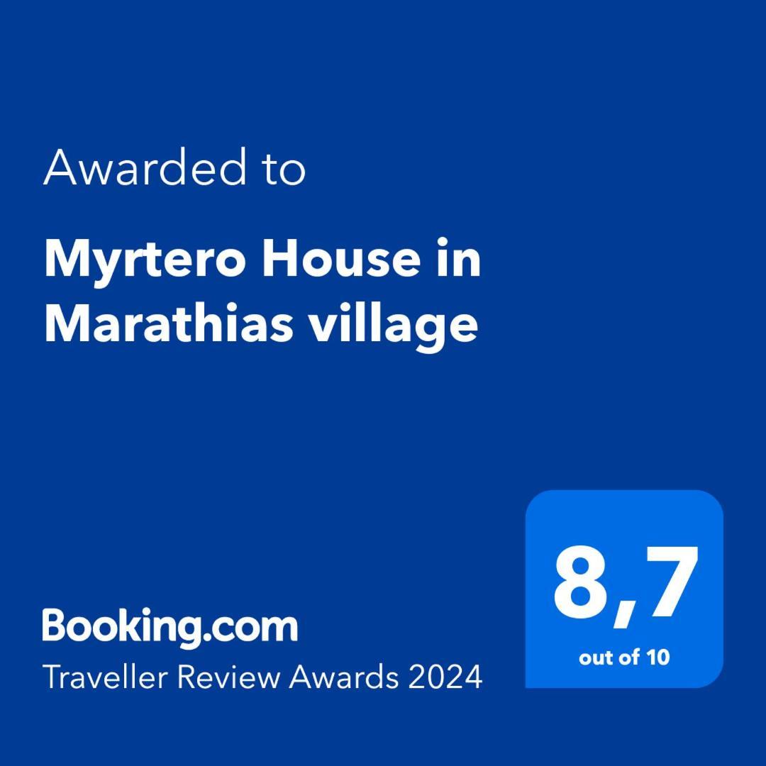 Appartamento Myrtero House Marathias Esterno foto
